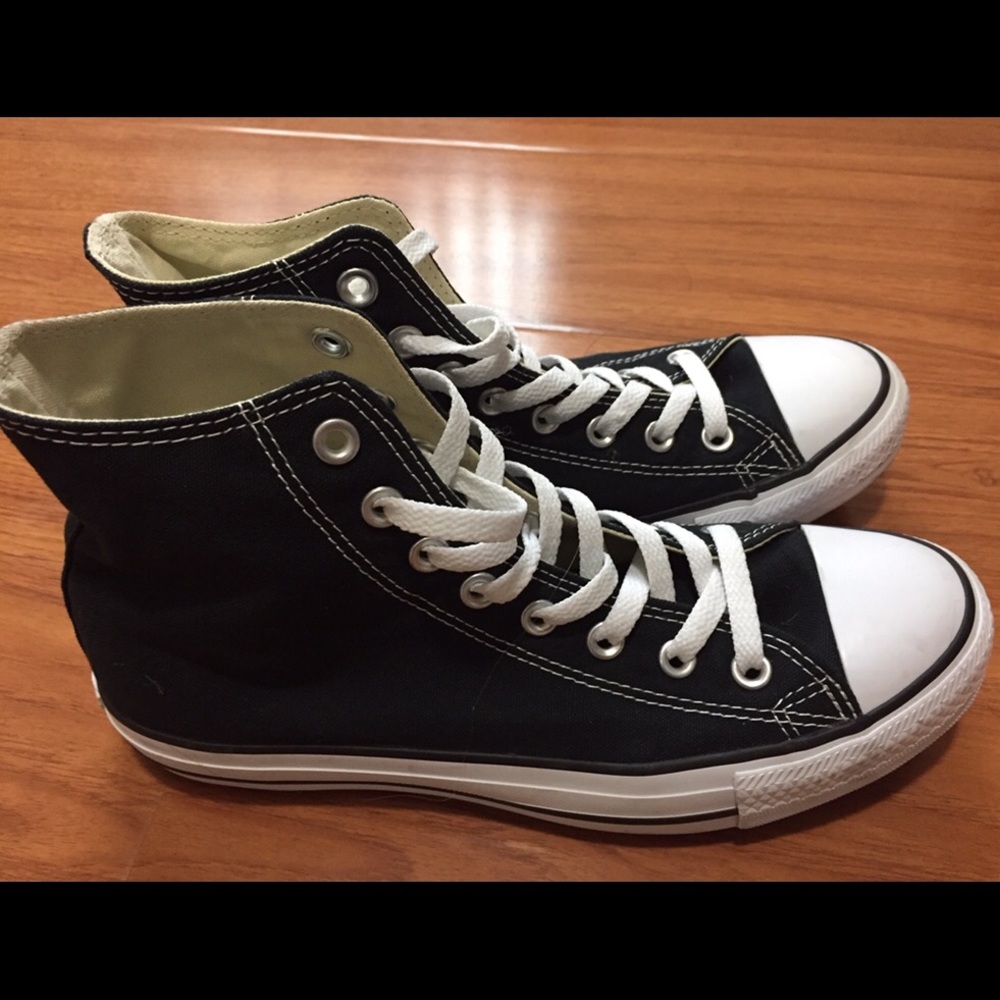 Black High Top Converse